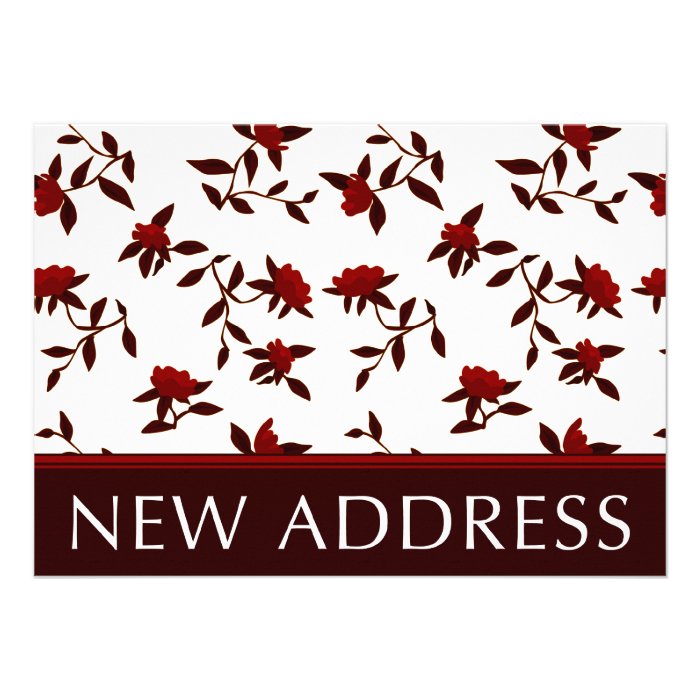 new address announcement