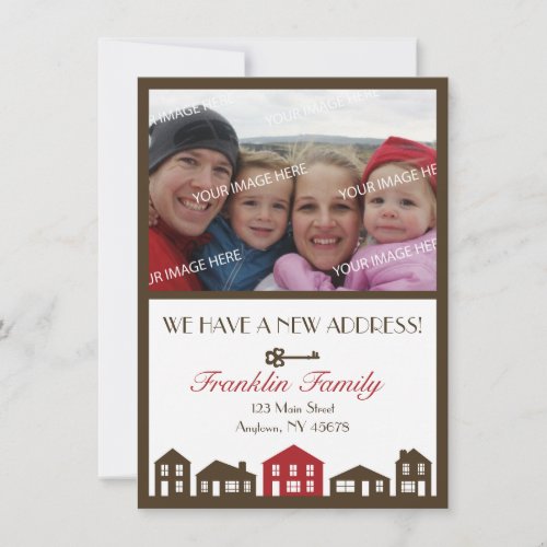 New Address Announcement Card