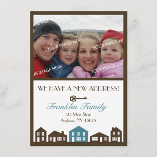 New Address Announcement Card