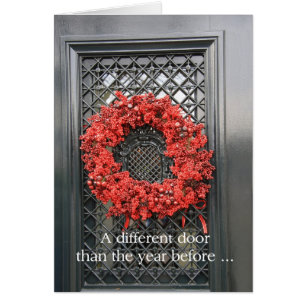 New Address Announcement Christmas Card