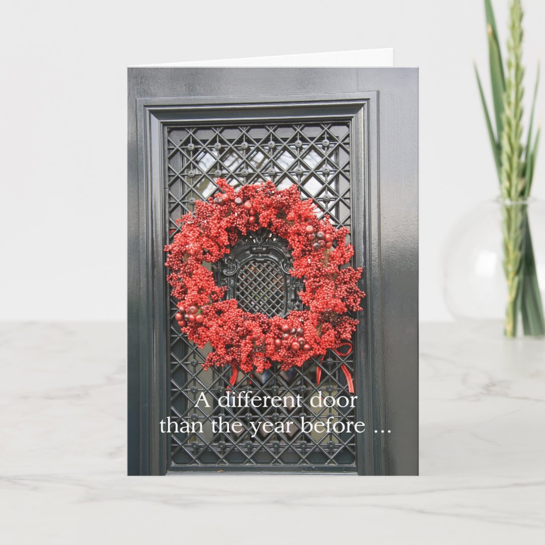 New Address Announcement Christmas Card Zazzle