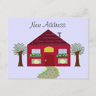 New Address Announcement Postcard