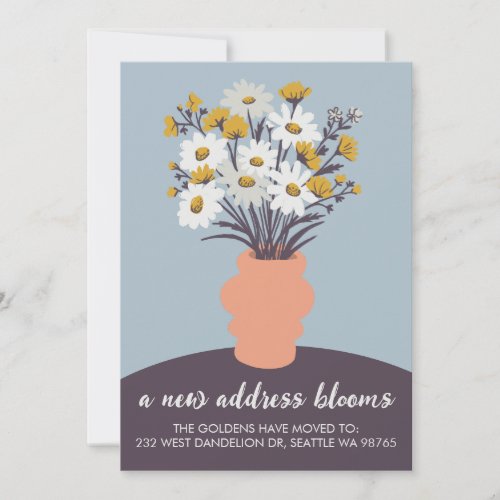 New Address Blooms Moving Announcement Bouquet