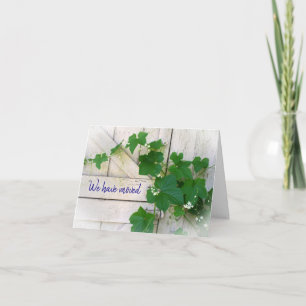 New address card
