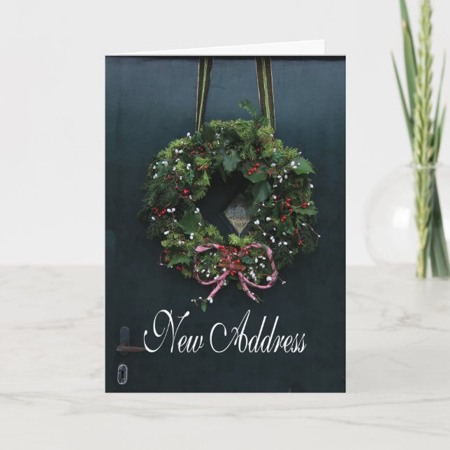 New Address Christmas Card (Front)