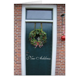 New Address Christmas Card