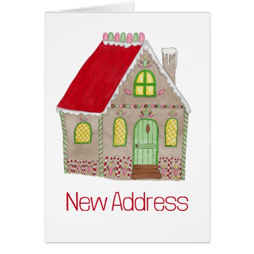 New Address  Gingerbread House