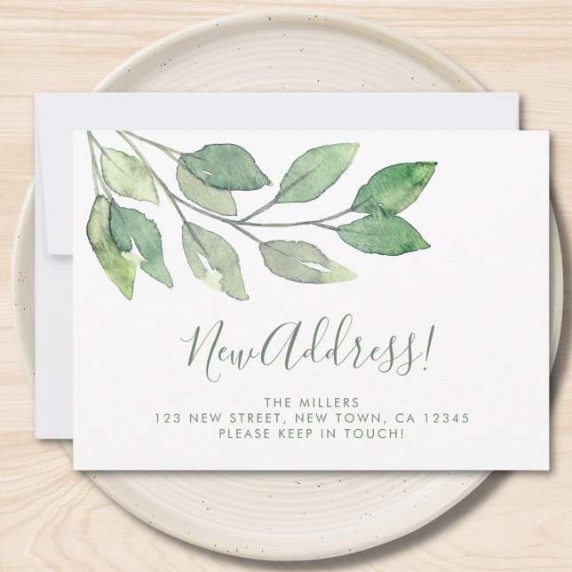 New Address Greenery Moving Announcement (Creator Uploaded)