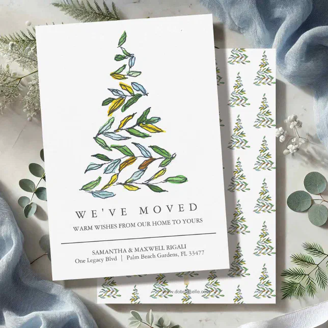 moving holiday cards