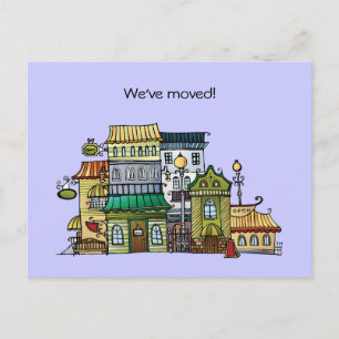 New Address Moving Announcement Postcard