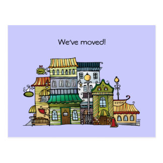 New Address Moving Announcement Postcard