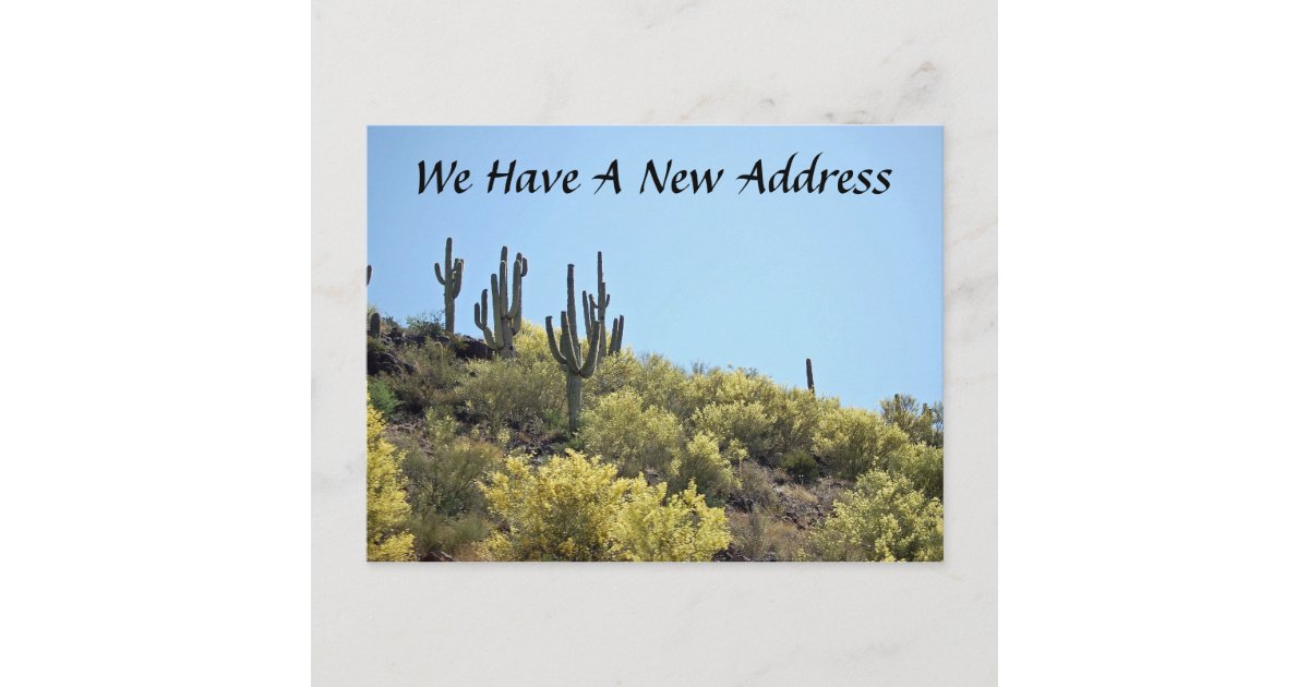 New Address Postcard | Zazzle
