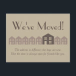 New Address Postcard<br><div class="desc">Change of Address Announcement postcard</div>