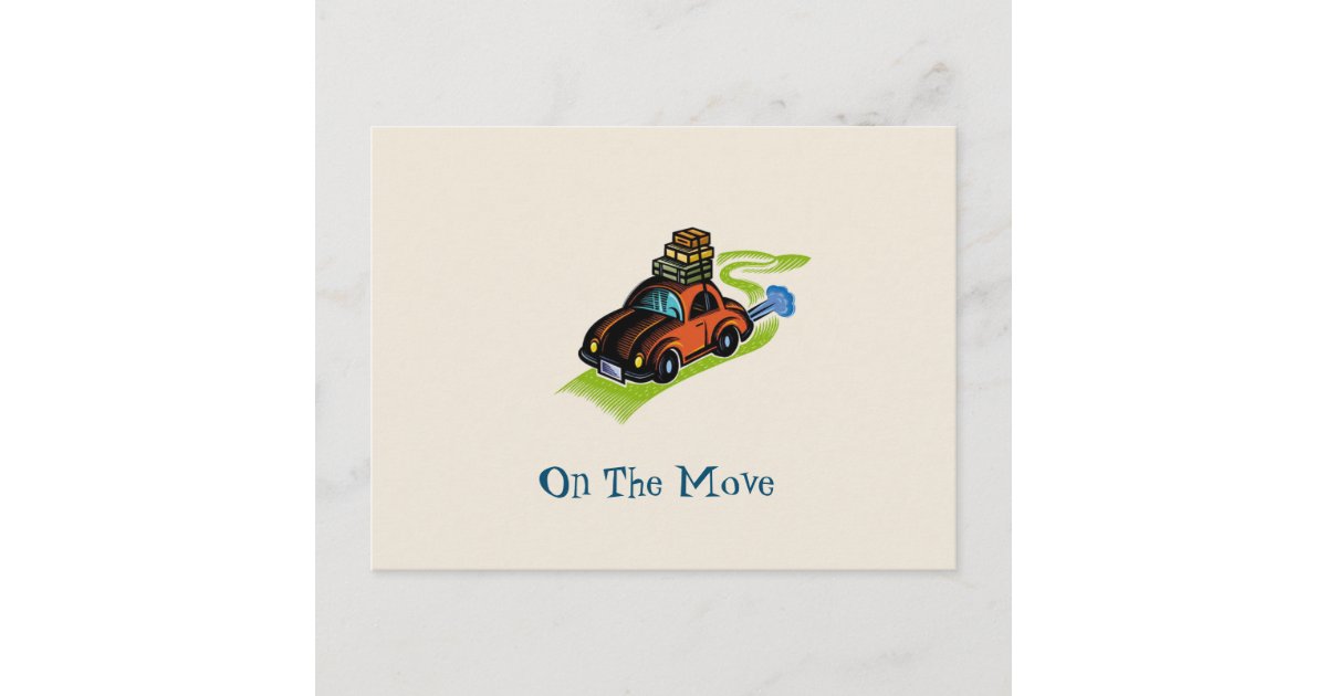 New Address postcard | Zazzle