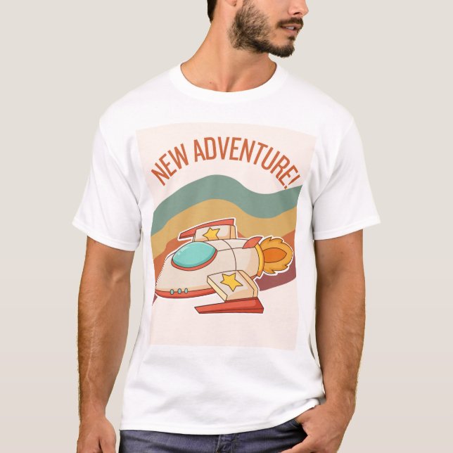 NEW ADVENTURE UNIVERSE  T-Shirt (Front)