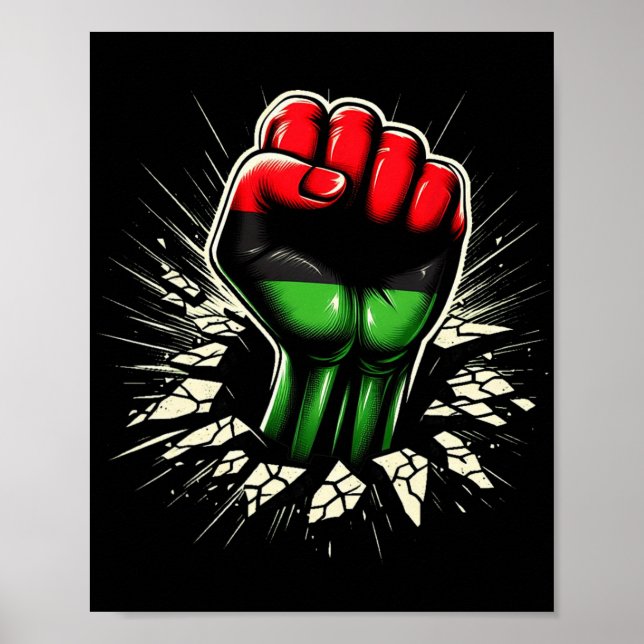 New African Attire For Mens Boys Kids Pan African  Poster (Front)