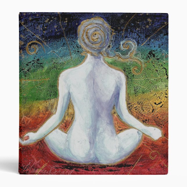 New Age Chakra Meditation Binder (Front)