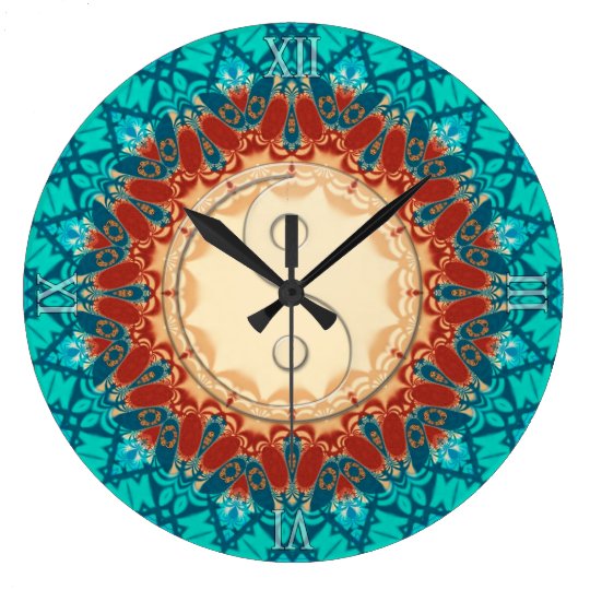 New Age Feng Shui Home Decor Wall Clock