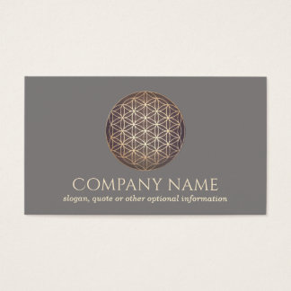 Spiritual Business Cards Templates Zazzle New Age Flower Of Life Spiritual Healer Business Card
