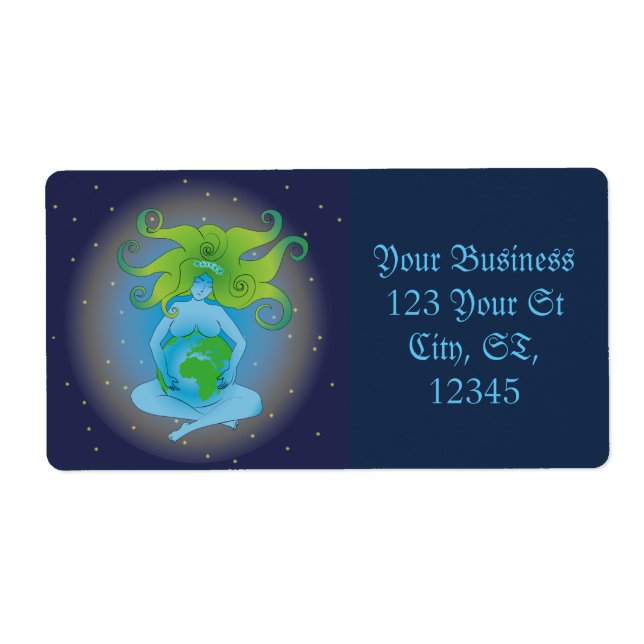 New Age Gaia Goddess Thunder_Cove Label (Front)