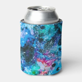 New Age Galaxy By Megaflora Can Cooler by Megaflora at Zazzle