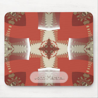 New Age Medieval Art w/ Name Mousepad
