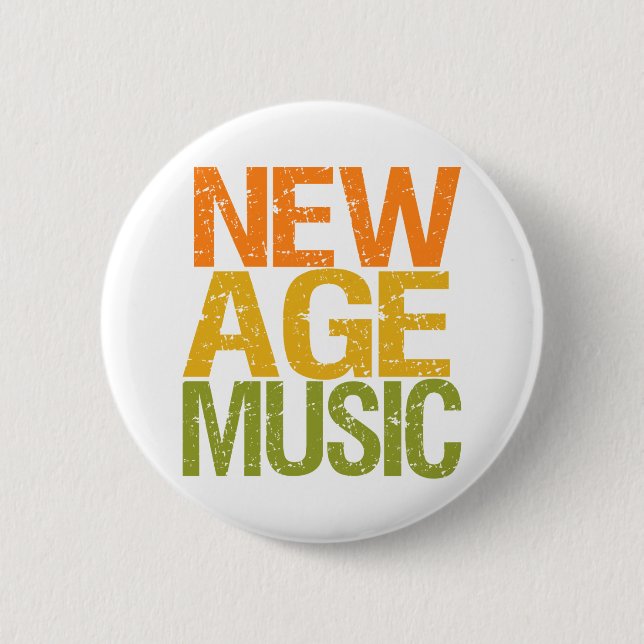 New Age Music button (Front)