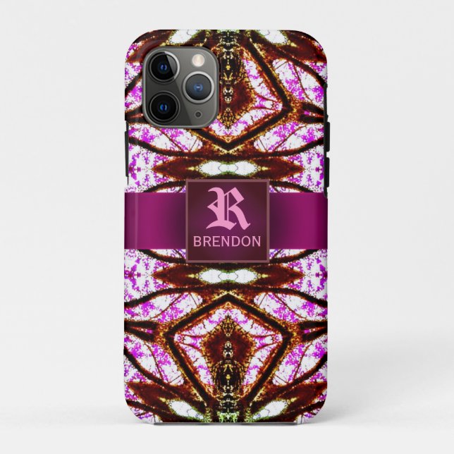 New Age Pink Batik Pattern Case-Mate iPhone Case (Back)
