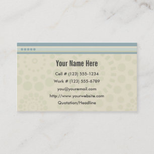 New Age Rage Profile And Business Card