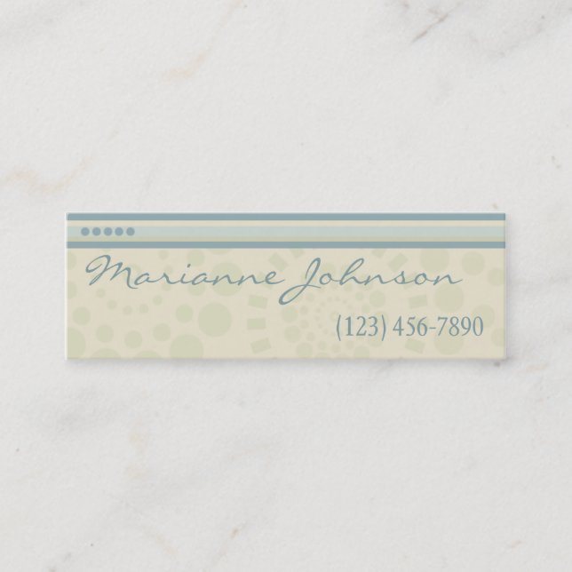 New Age Rage Profile Card (Front)