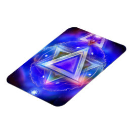 New Age Star of David Magnet