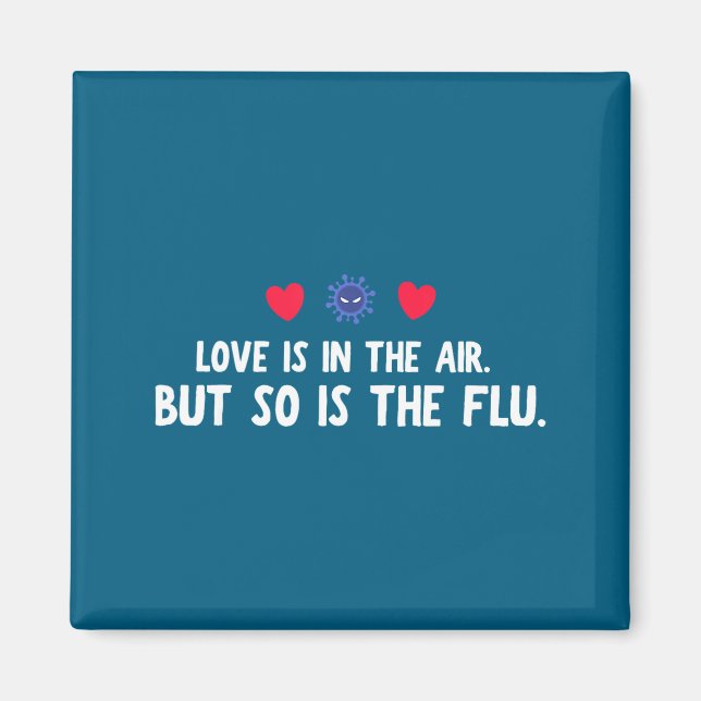 New Air So Flu Valentine's Day Magnet (Front)