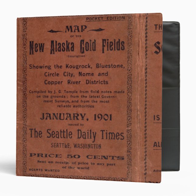 New Alaska gold fields Binder (Front/Inside)