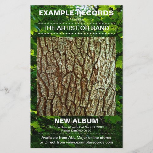 New Album Launch _ Photo Textured Flyer