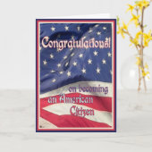 New American Citizen Card | Zazzle