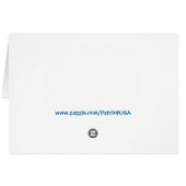 New American Citizen with American Flag Cards (Back Horizontal)