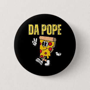 New American Pope Us Pope Leo Xiv Pizza  Button