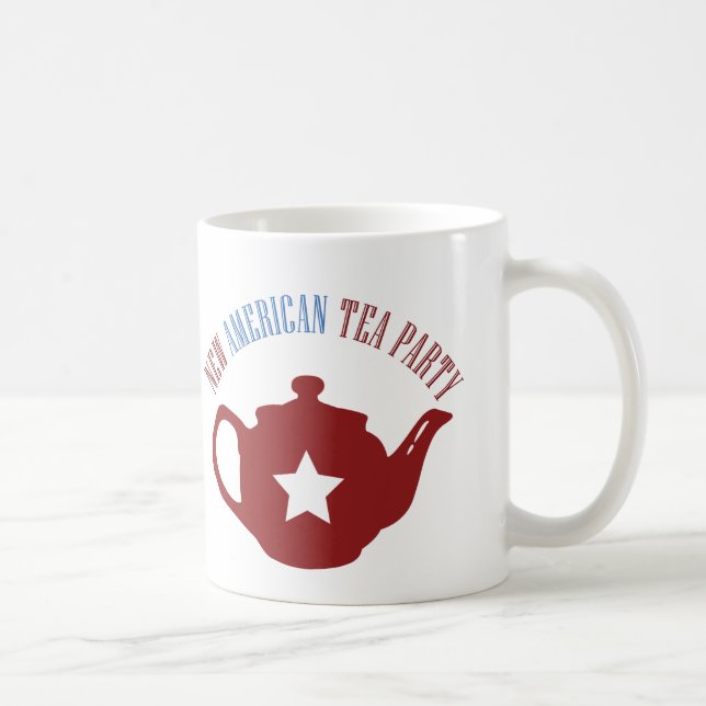 New American Tea Party Coffee Mug (Right)