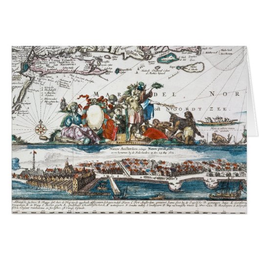 NEW AMSTERDAM, 1673 CARDS (Front Horizontal)