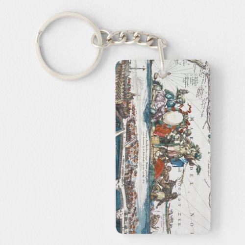 NEW AMSTERDAM 1673 KEYCHAIN