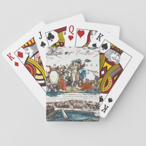 NEW AMSTERDAM 1673 POKER CARDS