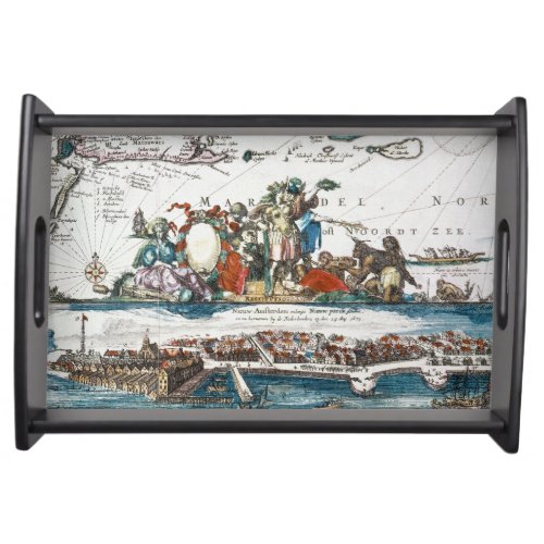 NEW AMSTERDAM 1673 SERVING TRAY