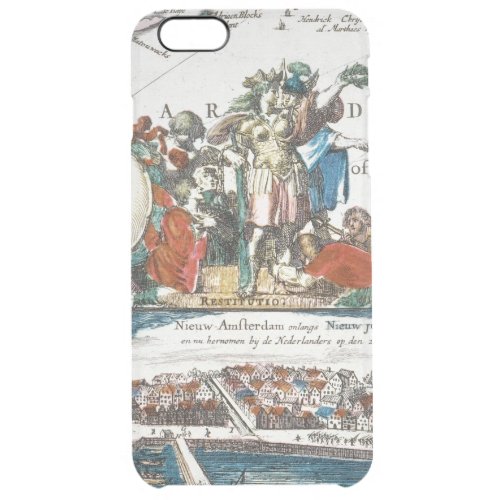 NEW AMSTERDAM 1673 CLEAR iPhone 6 PLUS CASE