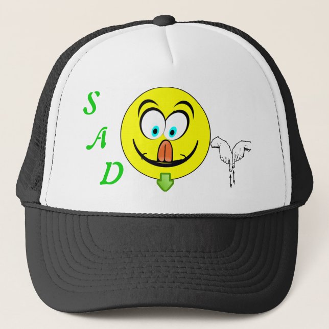new and creative trucker hat (Front)