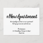 New Apartment Change Of Address Postcard at Zazzle