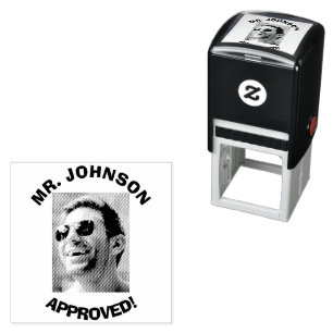 NEW! Approved! Self Inking Stamp - Black ink
