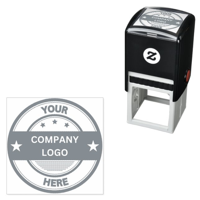 NEW! Approved! Self Inking Stamp - Gray ink (In Situ)
