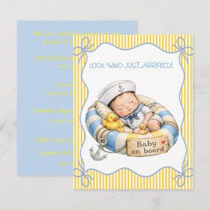 New Arrival Baby Shower Digital Download Invite