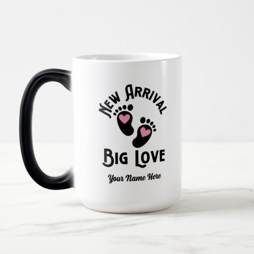 New arrival big lovew magic mug