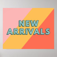 New Arrivals Sign, Retro Style New Arrivals